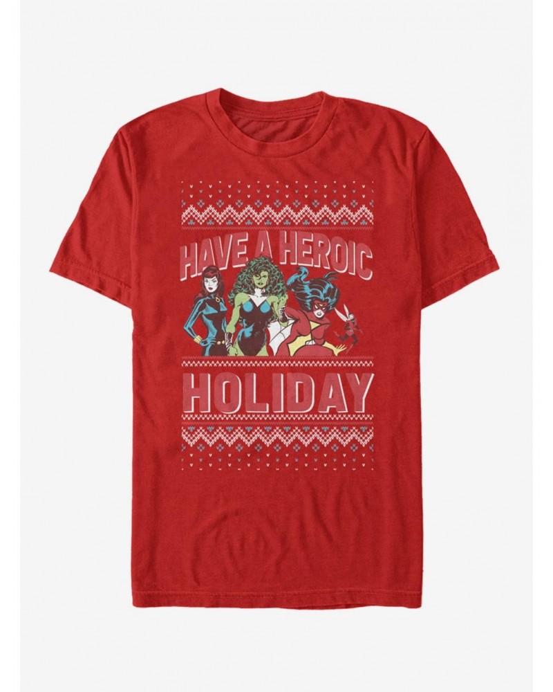 Marvel Heroic Holiday T-Shirt $6.31 T-Shirts