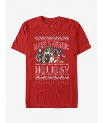 Marvel Heroic Holiday T-Shirt $6.31 T-Shirts