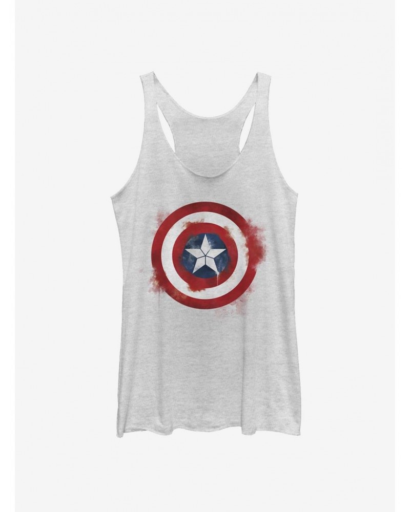 Marvel Captain America Spray Logo Girls Tank $6.22 Tanks