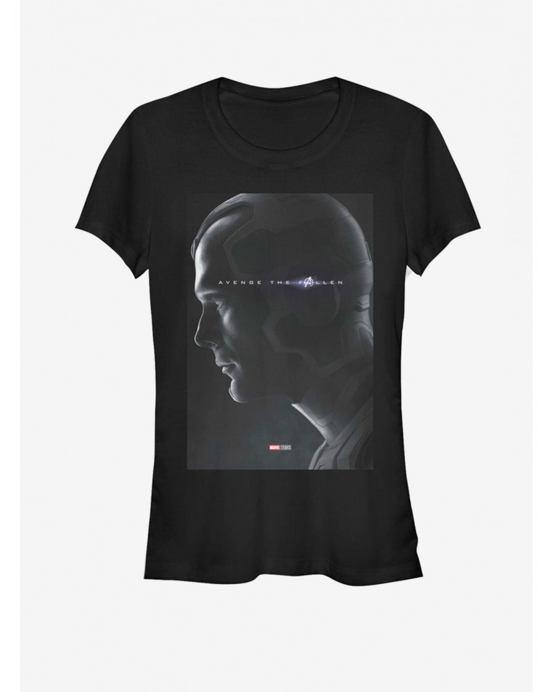 Marvel Avengers: Endgame Avenge Vision Girls T-Shirt $7.37 T-Shirts