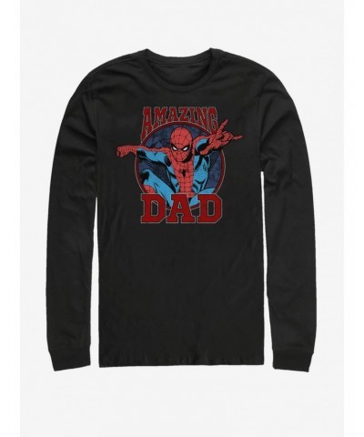 Marvel Spider-Man Amazing Dad Long-Sleeve T-Shirt $8.69 T-Shirts