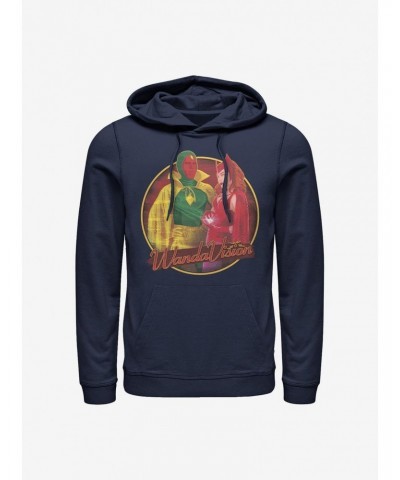 Marvel WandaVision Costume Couple Hoodie $14.37 Hoodies