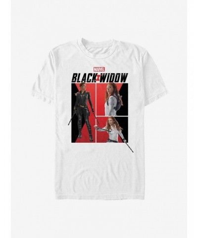 Marvel Black Widow Panels T-Shirt $6.12 T-Shirts