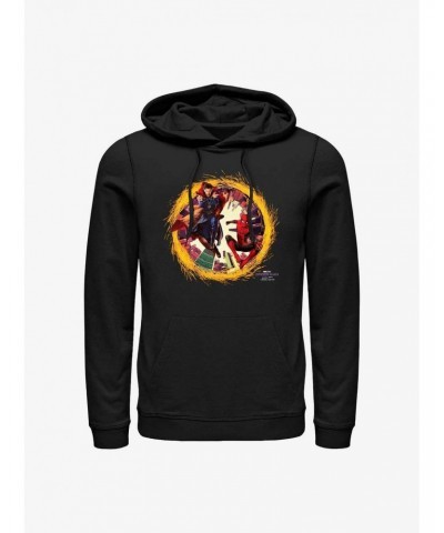 Marvel Spider-Man: No Way Home Spidey Doctor Strange Portal Hoodie $17.96 Hoodies