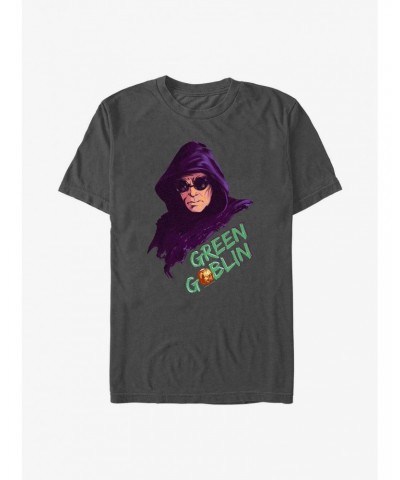 Marvel Spider-Man: No Way Home Hooded Green Goblin T-Shirt $7.27 T-Shirts