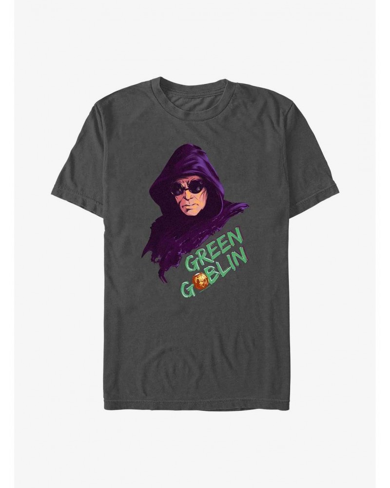 Marvel Spider-Man: No Way Home Hooded Green Goblin T-Shirt $7.27 T-Shirts