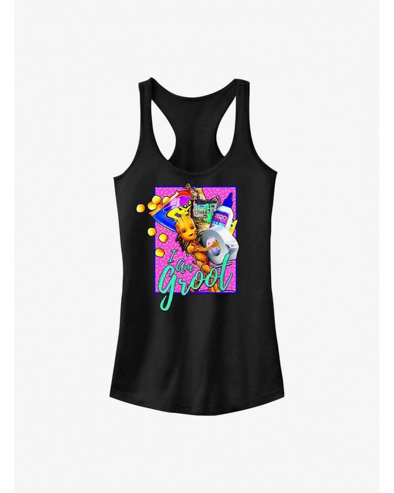 Marvel Guardians of the Galaxy Rad Groot Girls Tank $7.57 Tanks