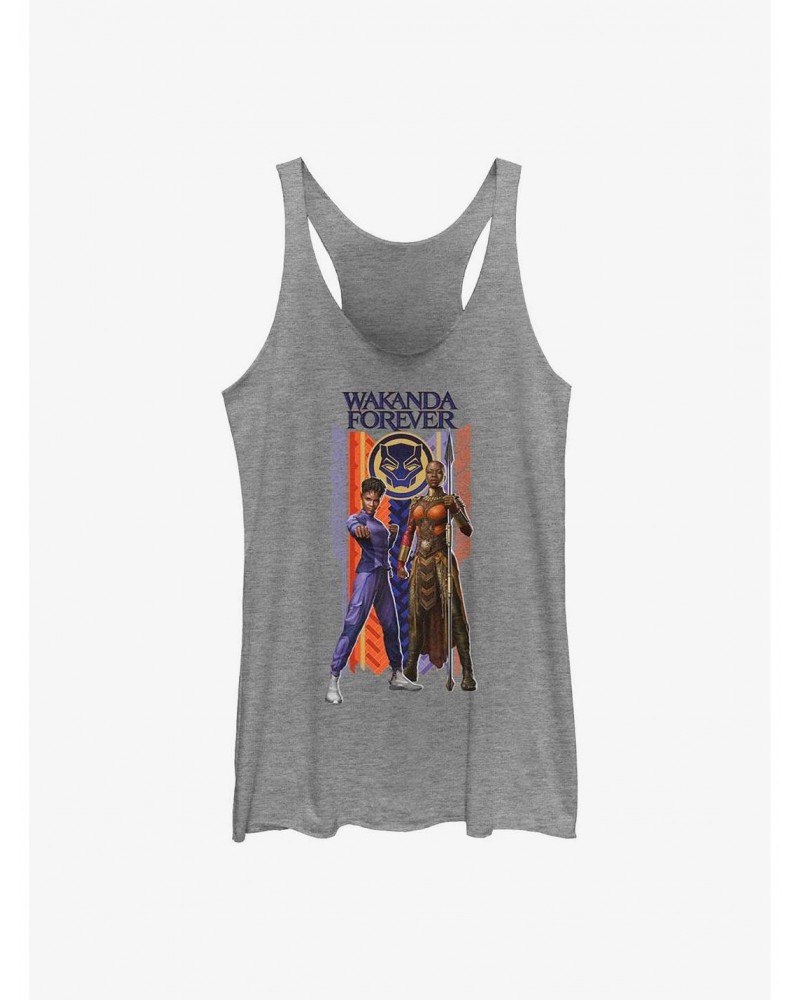 Marvel Black Panther: Wakanda Forever Shuri and Okoye Hero Girls Tank $8.70 Tanks