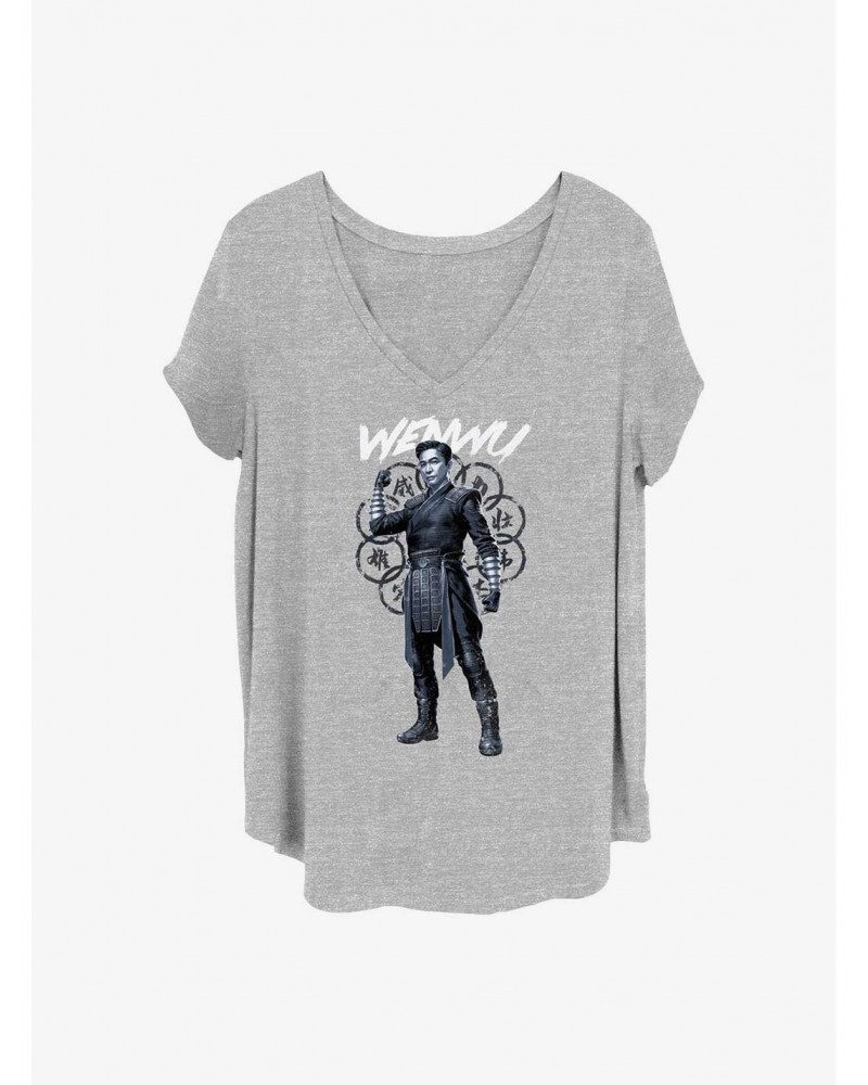 Marvel Shang-Chi and the Legend of the Ten Rings Wenwu Girls T-Shirt Plus Size $9.25 T-Shirts