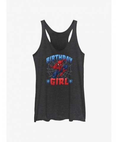 Marvel Spider-Man Birthday Girl Spidey Girls Tank $9.12 Tanks