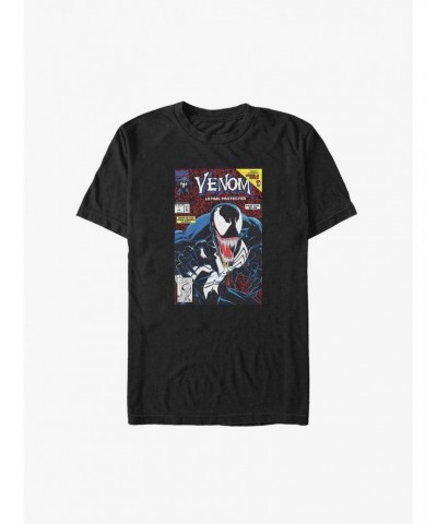 Marvel Venom Lethal Protector Comic Cover Big & Tall T-Shirt $10.52 T-Shirts