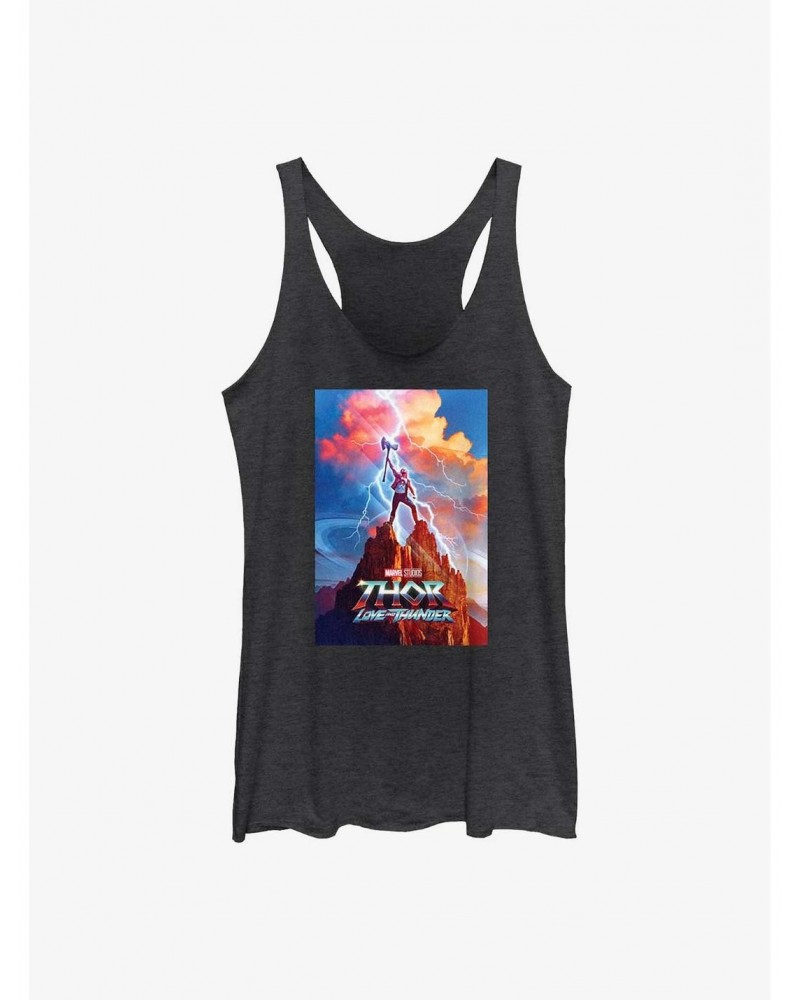 Marvel Thor: Love and Thunder Movie Poster Girls Tank $8.08 Tanks