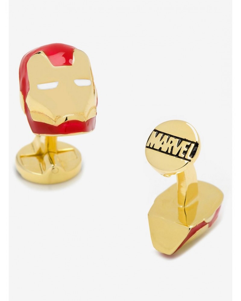 Marvel 3D Iron Man Cufflinks $67.61 Cufflinks