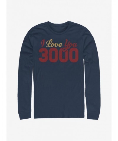 Marvel Avengers I Love You 3000 Loves Long-Sleeve T-Shirt $12.90 T-Shirts