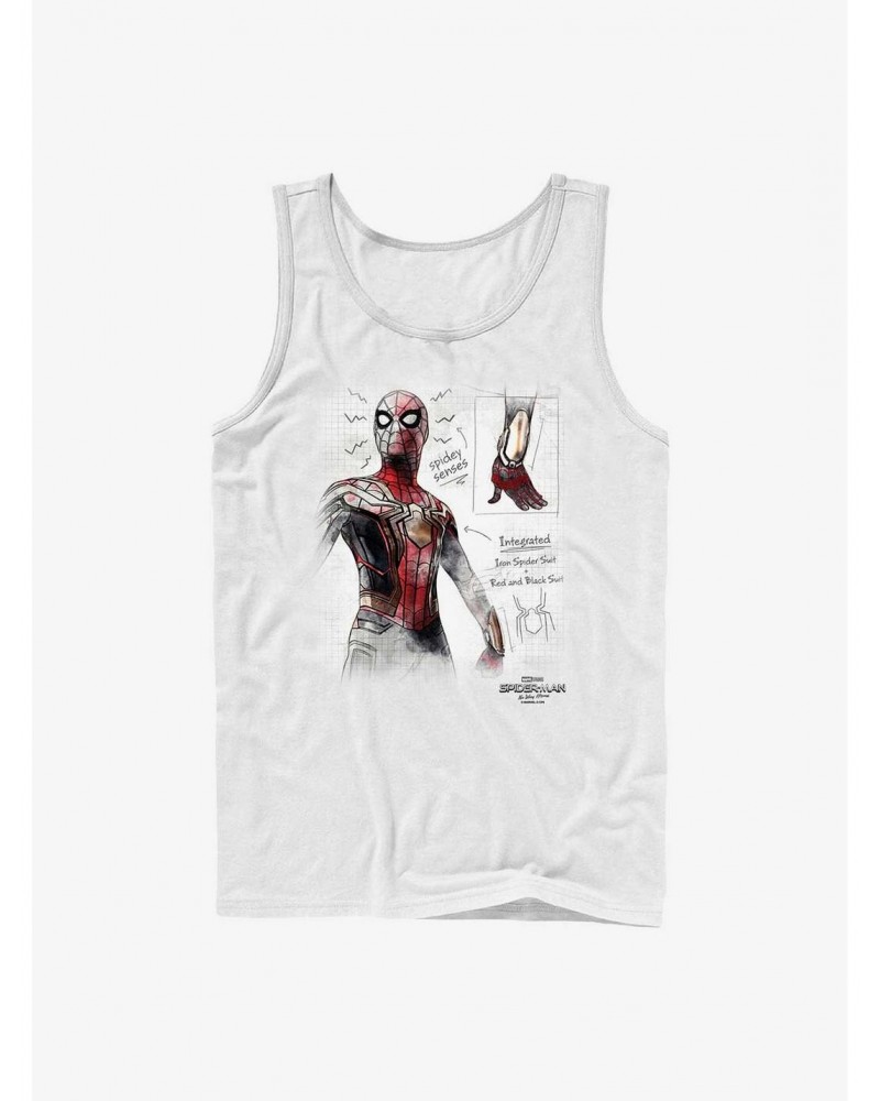 Marvel Spider-Man: No Way Home Sketched Spider Tank $6.77 Tanks