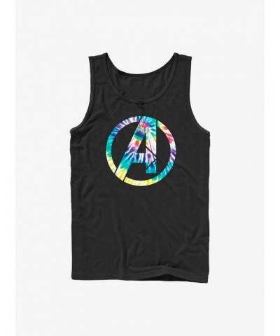 Marvel Avengers Tie-Dye Logo Tank $8.57 Tanks