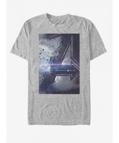 Marvel Avengers Endgame Poster T-Shirt $6.69 T-Shirts