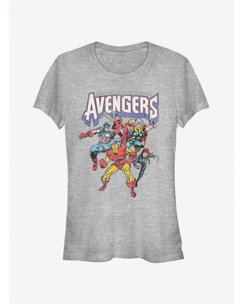 Marvel Spider-Man Heroes Girls T-Shirt $6.37 T-Shirts