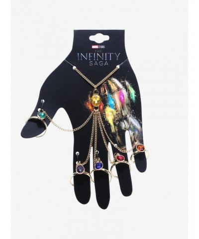 Marvel The Infinity Saga Thanos Gauntlet Hand Ring Bracelet $5.81 Bracelets