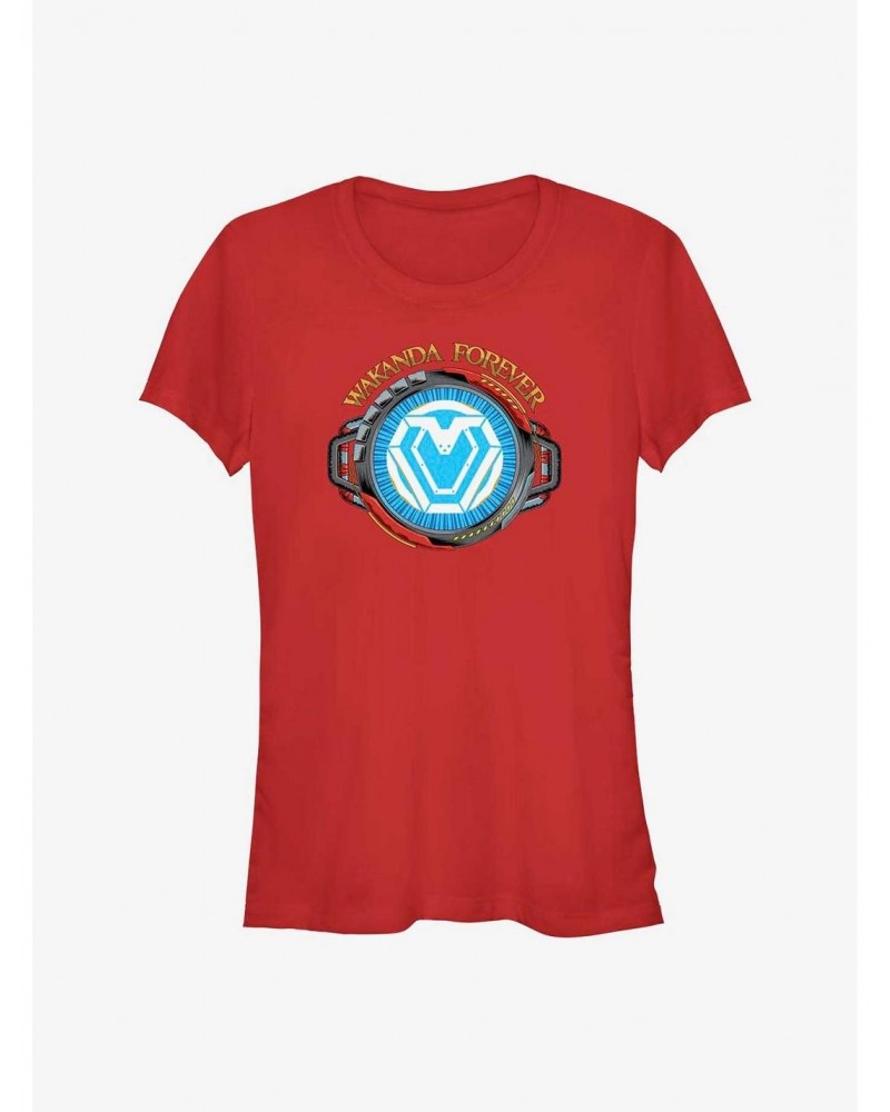 Marvel Black Panther: Wakanda Forever Vibranium Reactor Girls T-Shirt $7.97 T-Shirts