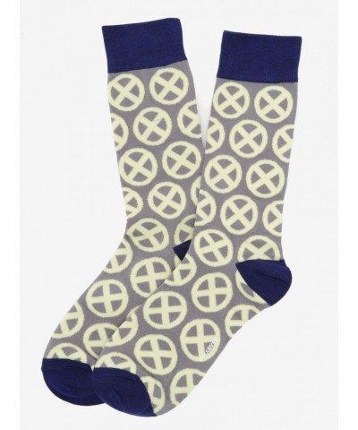 Marvel X-Men Symbol Yellow Socks $7.36 Socks