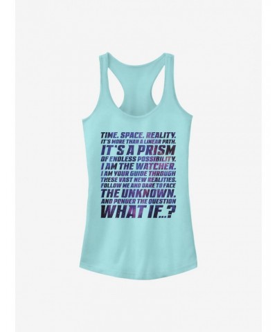 Marvel What If...? Space Prism Girls Tank $8.76 Tanks