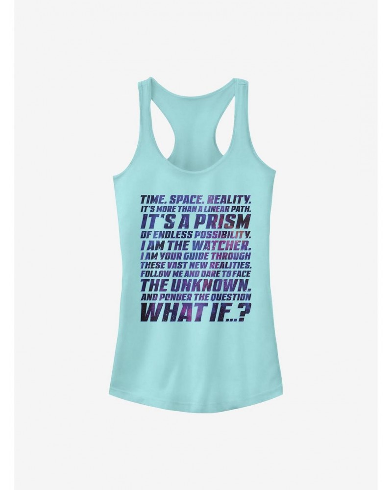 Marvel What If...? Space Prism Girls Tank $8.76 Tanks