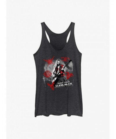 Marvel Thor: Love And Thunder Rock God Girl's Tank $10.54 Tanks