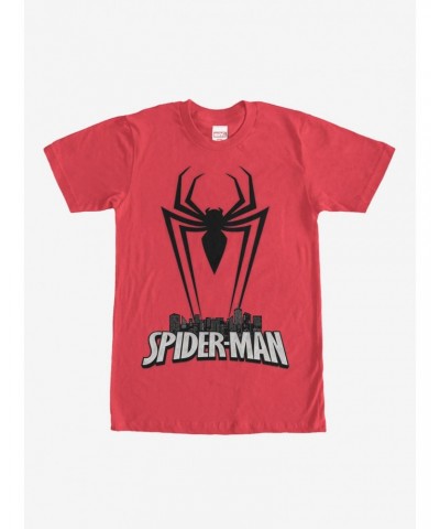 Marvel Spider-Man Spider Silhouette T-Shirt $7.07 T-Shirts