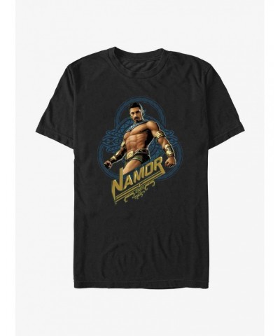 Marvel Black Panther: Wakanda Forever Namor Sea King T-Shirt $8.03 T-Shirts