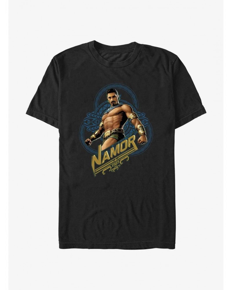 Marvel Black Panther: Wakanda Forever Namor Sea King T-Shirt $8.03 T-Shirts