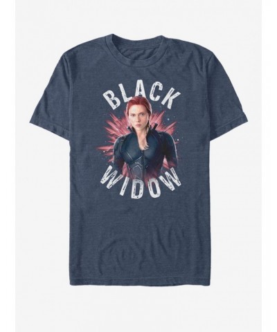 Marvel Avengers: Endgame Black Widow Burst T-Shirt $9.56 T-Shirts