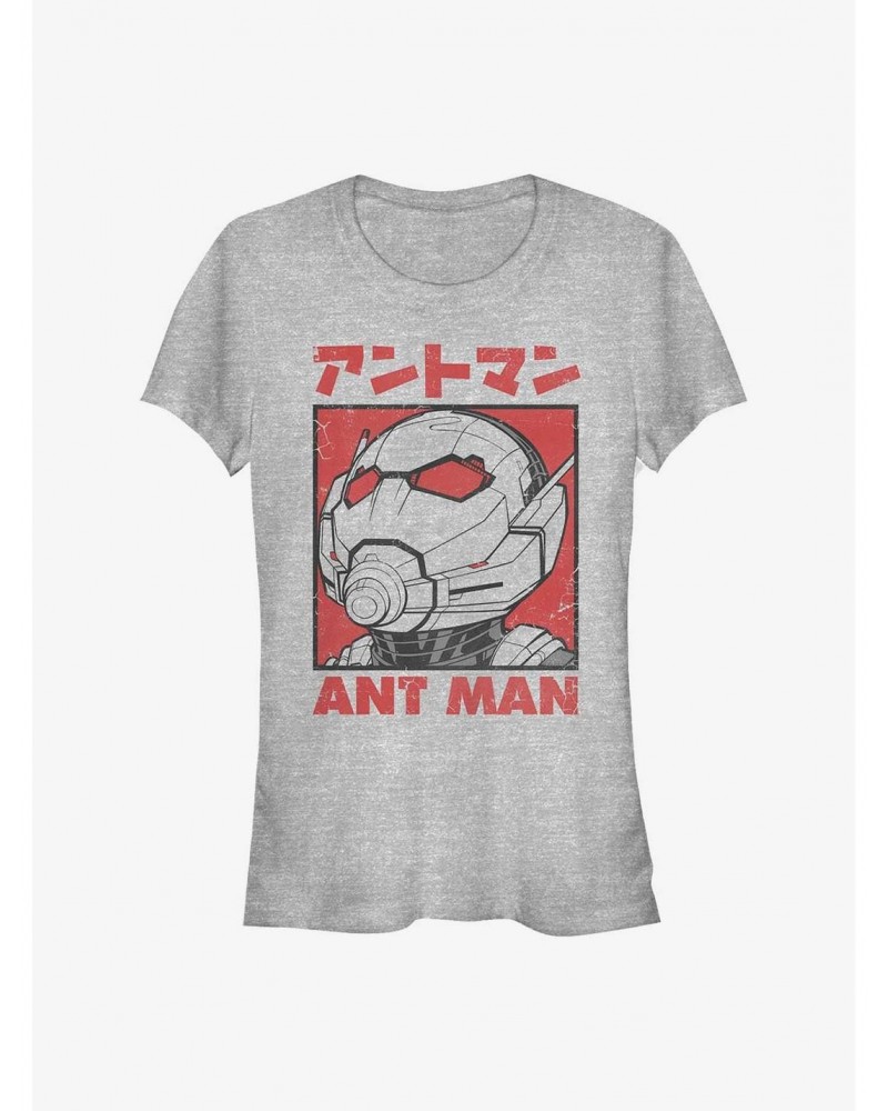 Marvel Ant-Man Kanji Square Girls T-Shirt $5.98 T-Shirts