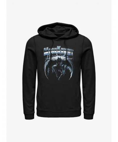 Marvel Moon Knight Dark Rain Hoodie $14.73 Hoodies