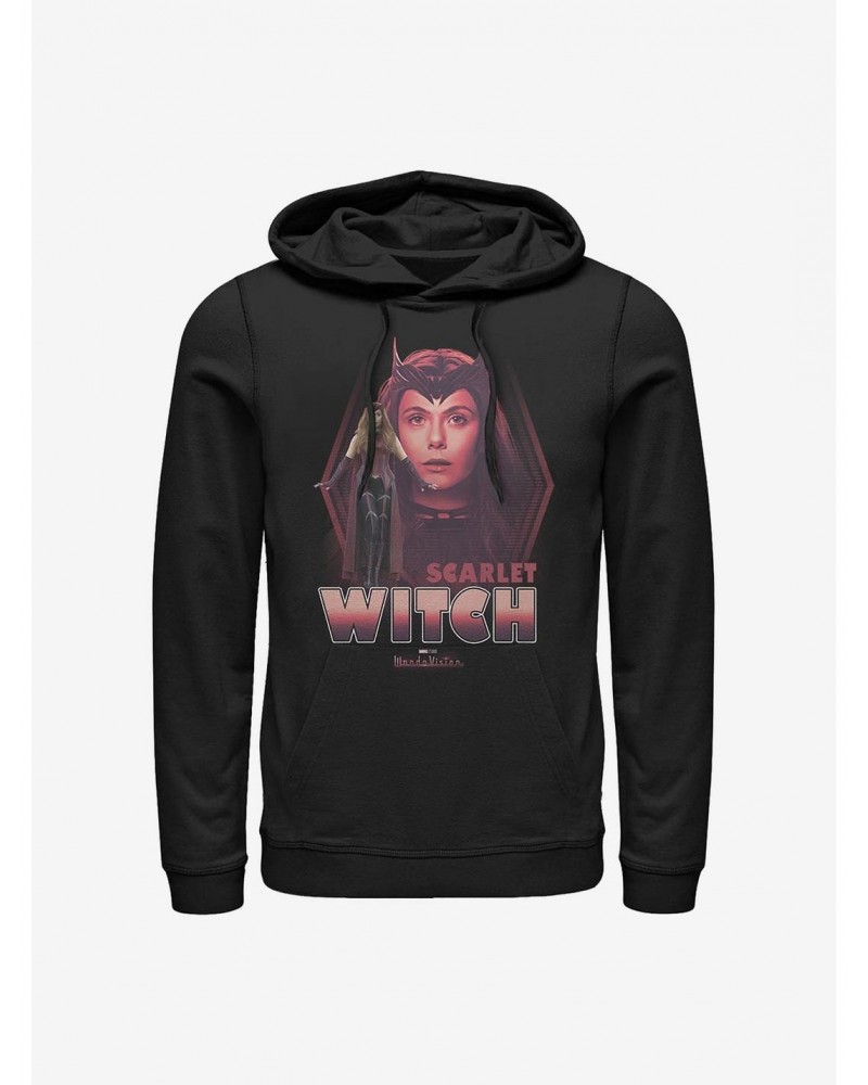 Marvel WandaVision Scarlet Witch Wanda Hoodie $12.93 Hoodies