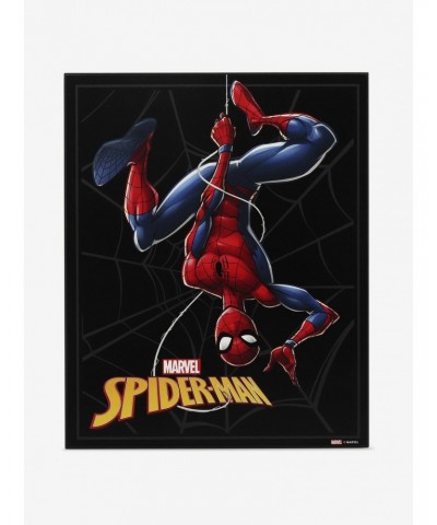 Marvel Spider-Man Hanging Upside-Down Wood Wall Decor $14.76 Décor