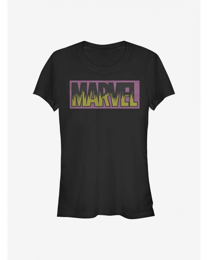 Marvel Neon Logo Girls T-Shirt $5.98 T-Shirts