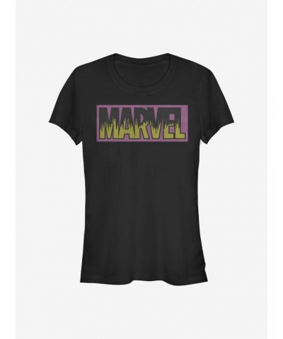 Marvel Neon Logo Girls T-Shirt $5.98 T-Shirts