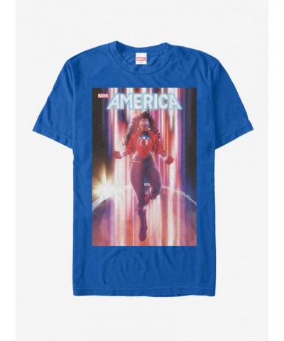 Marvel America in Space T-Shirt $8.80 T-Shirts