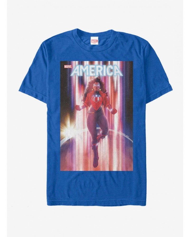 Marvel America in Space T-Shirt $8.80 T-Shirts