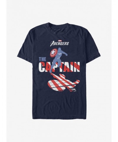 Marvel Captain America The Captain T-Shirt $9.56 T-Shirts