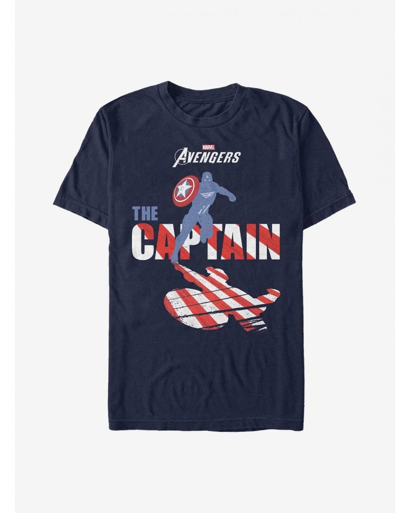 Marvel Captain America The Captain T-Shirt $9.56 T-Shirts