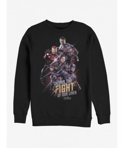 Marvel Avengers: Endgame Life Fight Sweatshirt $10.92 Sweatshirts